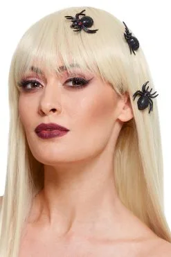Spinnen Haarclips 3er Set