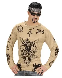Gang Member Tattoo Shirt