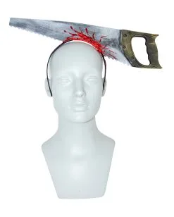 Blutiger Haarreif Mit Säge