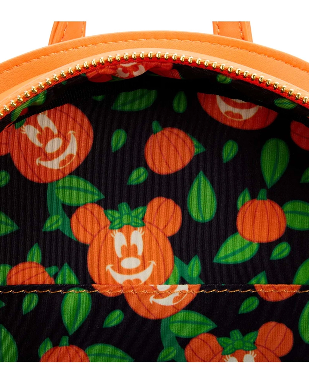 Disney Glow Face Minnie Pumpkin Rucksack Loungefly – Bild 5