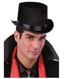 Herren-Zylinder Schwarz