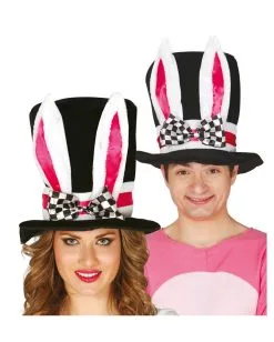 Verrückter Stoffzylinder Mit Hasenohren